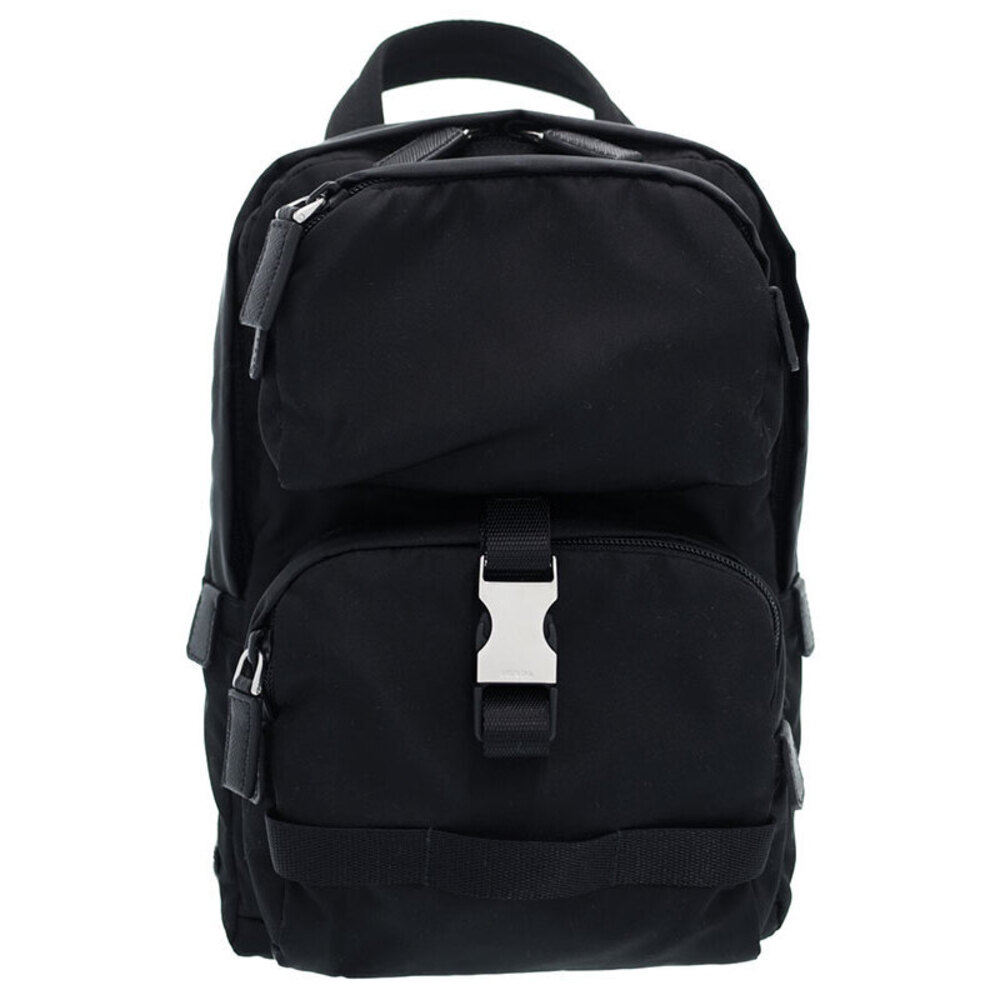 Prada Black Tessuto Montagna Sling Backpack